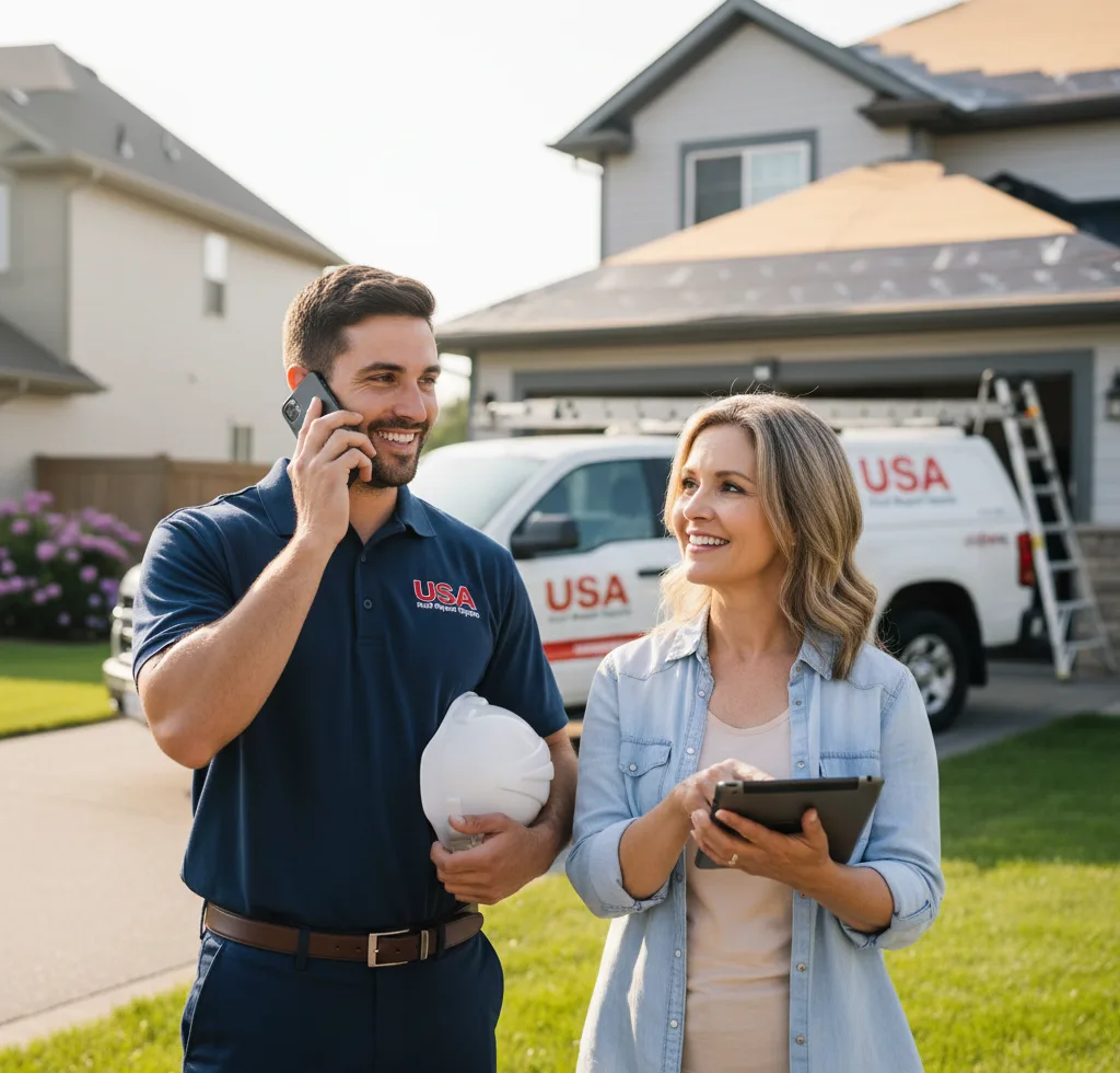 USA Roof Repair Experts customer support in Lake Villa
